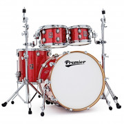 Drum Kit Premier Genista Classic 22" 4pc Shell Pack PGB22-4SPRSX (Red Sparkle)