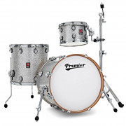 Drum Kit Premier Genista Maple 20" 3pc Shell Pack PGM20-3SPSSX (Silver Sparkle)