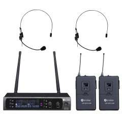 Радиосистема (микрофон беспроводной) Prodipe UHF B210 DSP Headset Duo