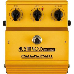 Guitar Effects Pedal Rocktron Austin Gold Overdrive