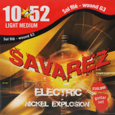 Струны для электрогитары Savarez X50 LMW Light Tension
