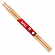 Set of 6 Pairs of Drumsticks Sela 5B Maple SE 273