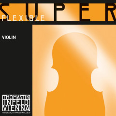 Strings For Violin Thomastik Superflexible (E Chrome) (4/4 Size, Medium Tension)