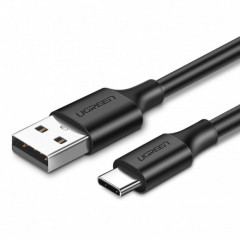 Кабель UGREEN USB Type-C-USB Type-A, 1,5 м (Чёрный)