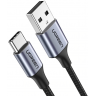 Кабель UGREEN USB-A 2.0-USB Type-C, 1,5 м (Чёрный)