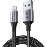 Cable UGREEN USB-A - Lightning, 1.5 м (Black)