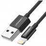 Кабель UGREEN USB-A - Lightning, 1 м (Чёрный)