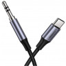 Кабель UGREEN Stereo 3.5 jack - USB Type-C, 1 м (Чёрный)