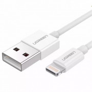 Cable UGREEN USB-A - Lightning, 1 m (White)