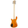 Bass Guitar Warwick RockBass Streamer Standard, 5-String (Honey Violin Transparent Satin)