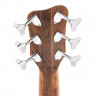 Bass Guitar Warwick Teambuilt Pro Series Corvette Bubinga, 6-String, Active (Natural Transparent Satin)