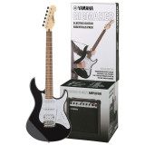 Electric Guitar Complete With Accessories Yamaha Gigmaker ERG112 GPII (Black)