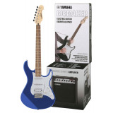 Electric Guitar Complete With Accessories Yamaha Gigmaker ERG112 GPII (Metallic Blue)