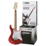 Electric Guitar Complete With Accessories Yamaha Gigmaker ERG112 GPII (Metallic Red)