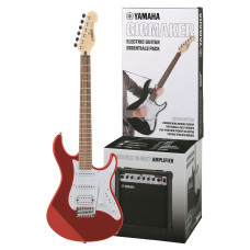 Electric Guitar Complete With Accessories Yamaha Gigmaker ERG112 GPII (Metallic Red)