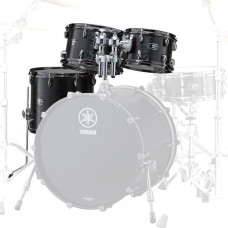 Набор барабанов томов (2 подвесных и напольный) Yamaha Live Custom Hybrid Oak LHP6F3-UCS (UZU Charcoal Sunburst)