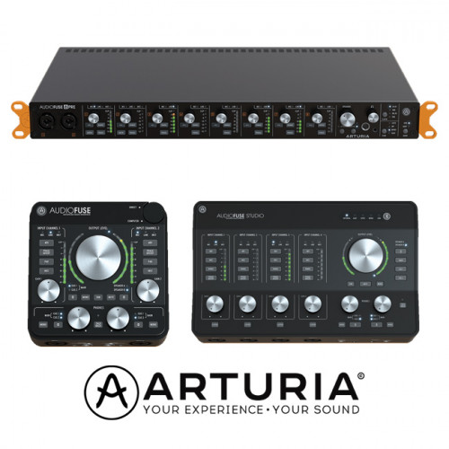 ARTURIA presents a new line of audio interfaces AUDIOFUSE