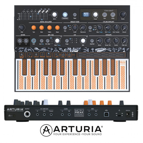 New Arturia MicroFreak synthesizer on NAMM 2019