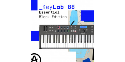 Нова чорна версія Arturia KeyLab Essential 88