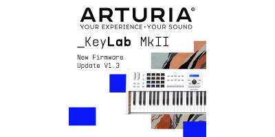 Arturia оновлює лінійку KeyLab MkII за допомогою оновлення Velocity