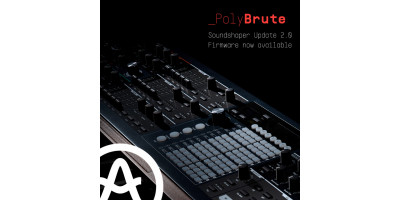 Arturia випускає прошивку PolyBrute V2.0 Soundshaper