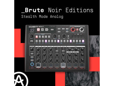 Arturia unveils limited Brute Noir Editions