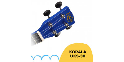 Різнокольорові укулеле Korala UKS-30