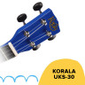 Різнокольорові укулеле Korala UKS-30
