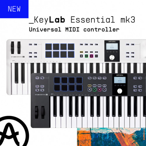 Arturia unleashes vastly upgraded KeyLab Essential mk3