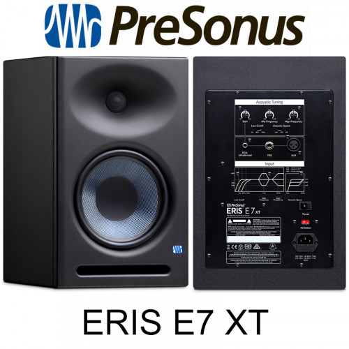 Presonus пополняет линейку студийных мониторов ERIS моделью Eris E7 XT