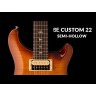 Electric guitar PRS SE Custom 22 Semi-Hollow (Santana Yellow)