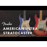 Електрогітара Fender American Ultra Stratocaster RW Arctic Pearl