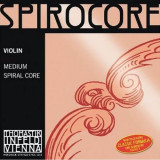 String E For Violin Thomastik Spirocore (4/4 Size, Medium Tension)