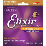 Струны для акустической гитары Elixir PB NW CL (11-52)