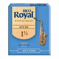 Rico Royal Alto Saxophone Reeds (10-pack) #1.5
