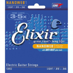Струни для електрогітари Elixir EL NW L (10-46)
