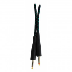 Инструментальный кабель Bespeco RA900 (Чёрно-зелёный)