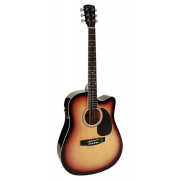 Электроакустическая гитара Nashville GSD-60-CE (Sunburst)