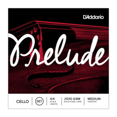 Струни для віолончелі D'Addario PRELUDE CELLO STRING SET (4/4 Scale, Medium Tension)