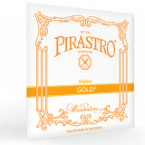 Струни для скрипки Pirastro Gold (Мі-кулька) (4/4 Size, Medium Tension)