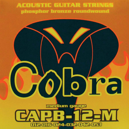 Струни для акустичної гітари Cobra CAPB-12-M