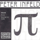 Strings For Violin Thomastik Peter Infeld (Platinum E) (4/4 Size, Medium Tension)