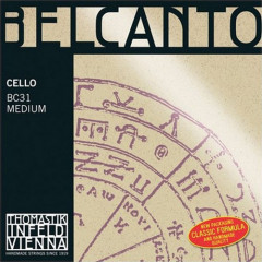 Strings For Cello Thomastik Belcanto (4/4 Size, Medium Tension)