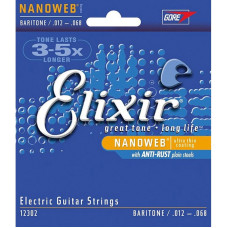 Струны для электрогитары Elixir EL NW B (12-68)