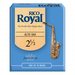 Rico Royal Alto Saxophone Reeds (10-pack) #2.5