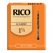 Трости для Bb кларнета Rico серия RICO (1 шт.) #1.5