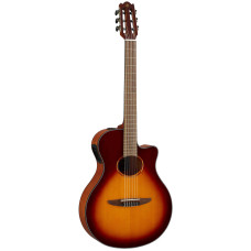 Классическая гитара со звукоснимателем Yamaha NTX1 (Brown Sunburst)
