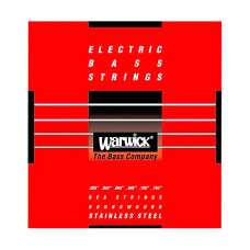 Струны для бас-гитары Warwick 42401 Red Stainless Steel Medium 6-String (25-135)