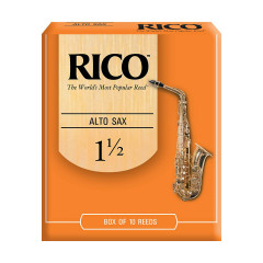 Rico Alto Saxophone Reeds (10-pack) #1.5