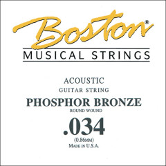 Струна для акустичної гітари Boston BPH-034
